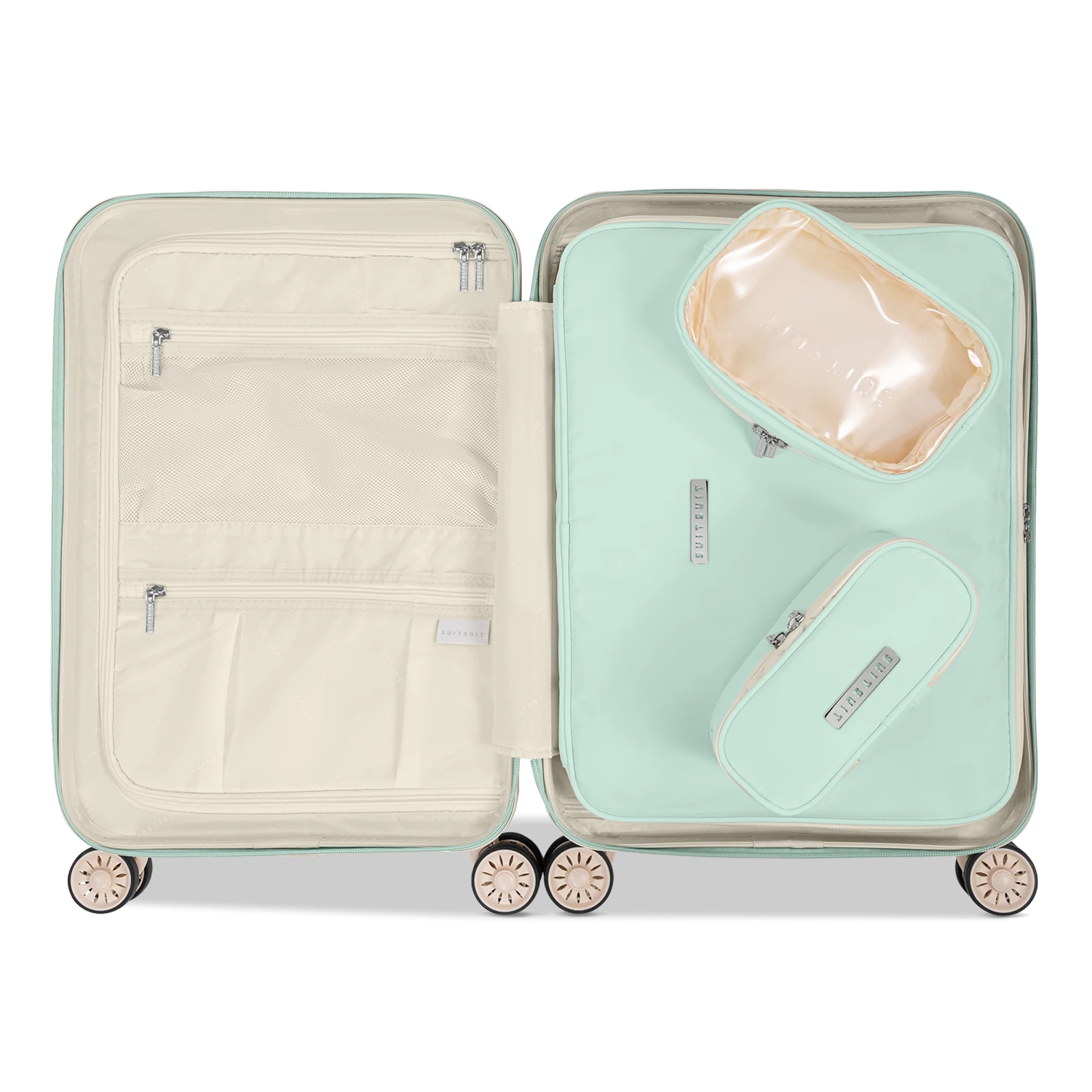 Fabulous Fifties - Luminous Mint - Packing Cube Set (55 Cm) 3 Fabulous Fifties - Luminous Mint - Packing Cube Set (55 Cm)