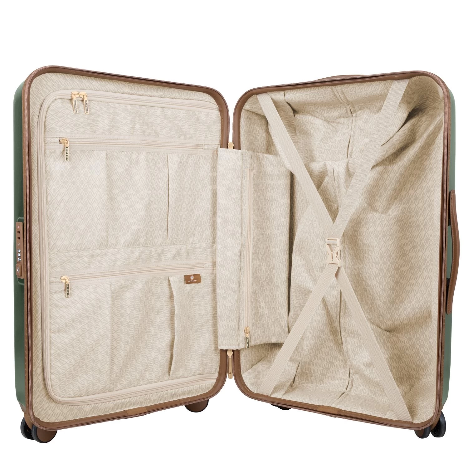 Fab Seventies Classic - Beetle Green - Reiskoffer (66 Cm) 5 Fab Seventies Classic - Beetle Green - Reiskoffer (66 Cm) - Afbeelding 3