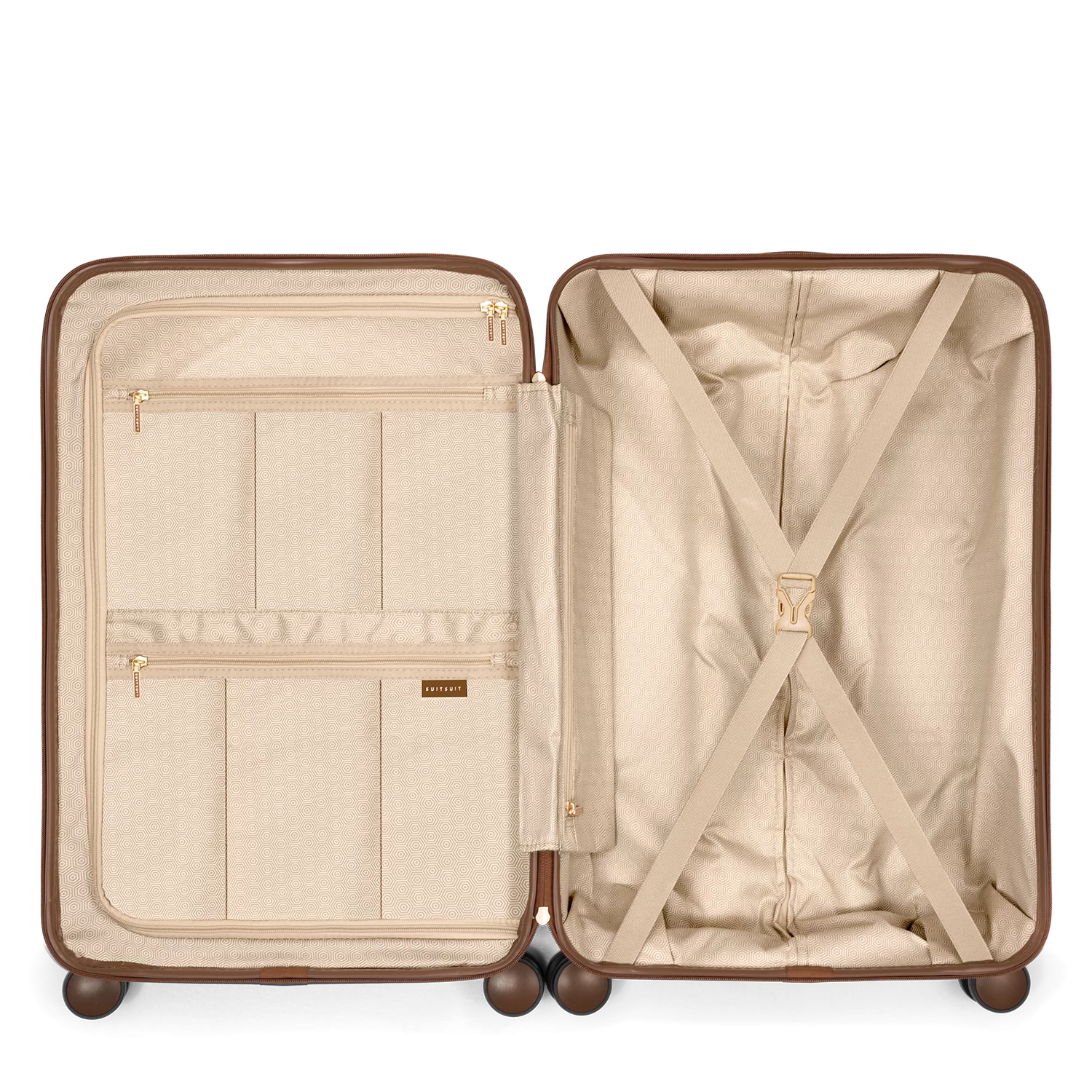 Fab Seventies - Taupe - Reiskoffer (66 Cm) 6 Fab Seventies - Taupe - Reiskoffer (66 Cm) - Afbeelding 4