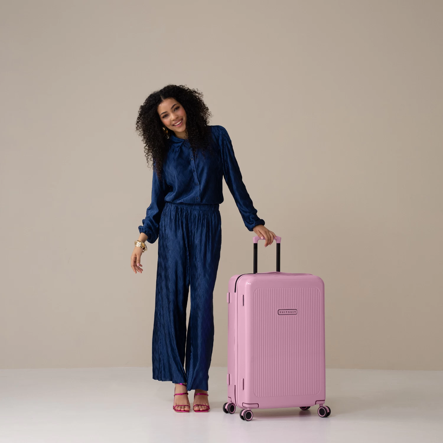 Expression - Fondant Pink - Reiskoffer (76 Cm) 4 Expression - Fondant Pink - Reiskoffer (76 Cm) - Afbeelding 2