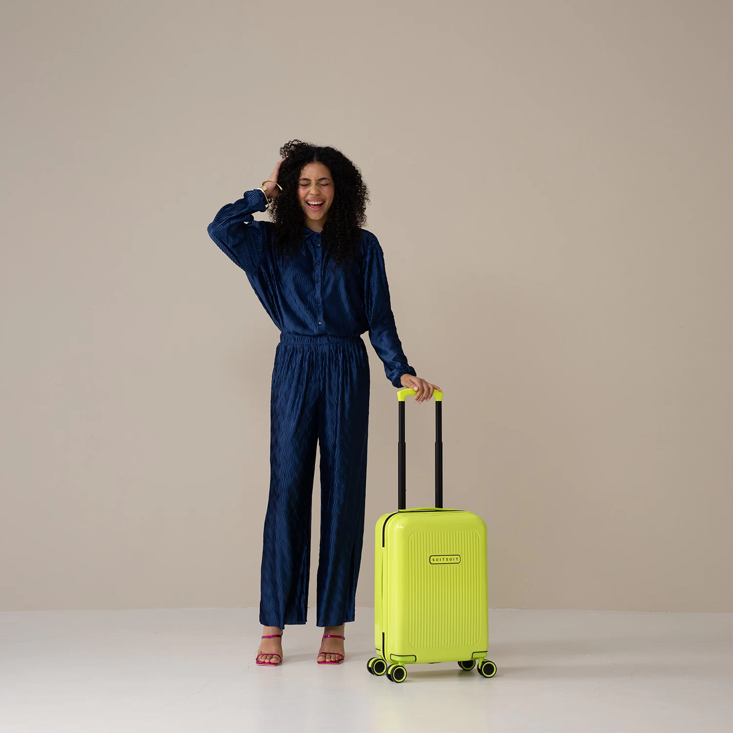 Expression - Cyber Lime - Handbagage (55 Cm) 4 Expression - Cyber Lime - Handbagage (55 Cm) - Afbeelding 2