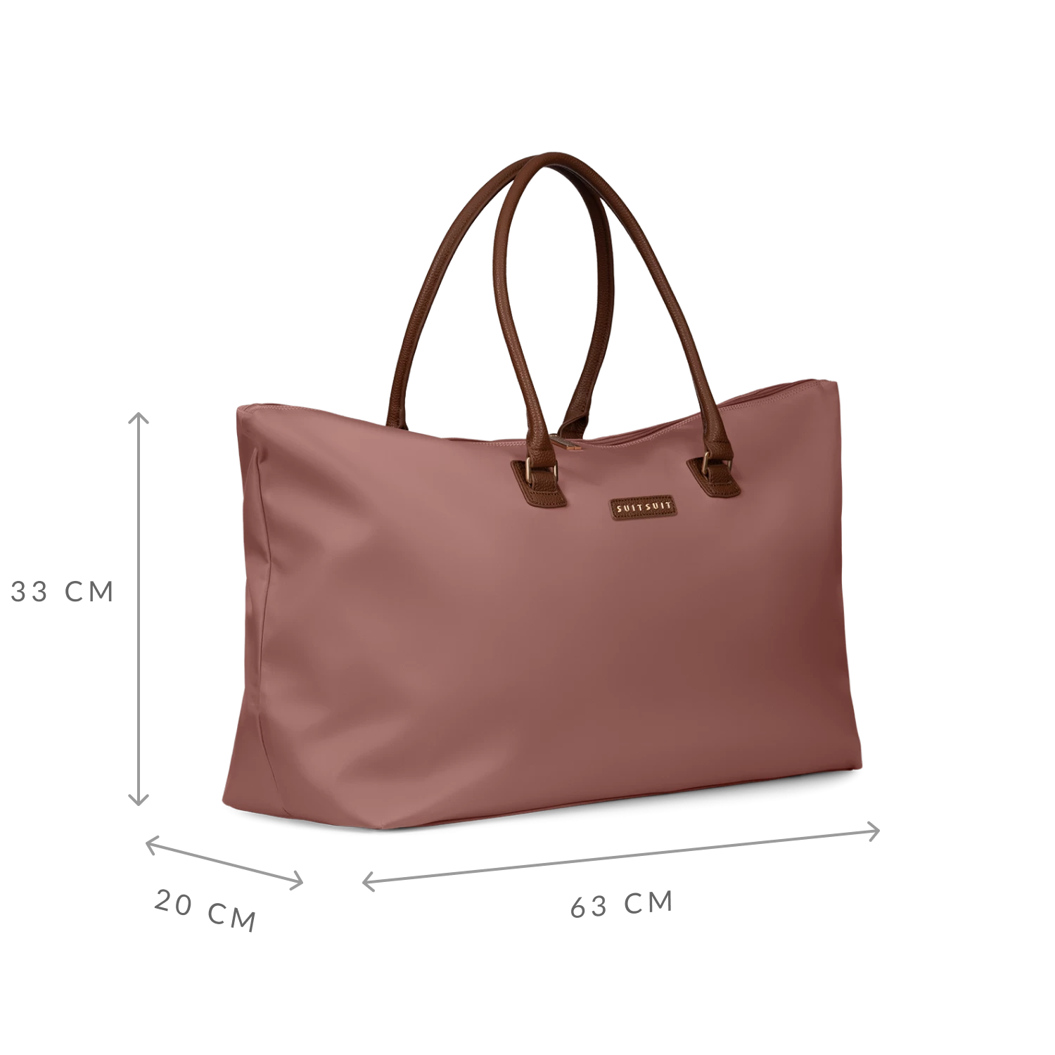 Fab Seventies - Old Rose - Travel Tote 5 Fab Seventies - Old Rose - Travel Tote - Afbeelding 3