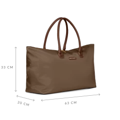 Fab Seventies - Cocoa Brown - Travel Tote 9 Fab Seventies - Cocoa Brown - Travel Tote -Suitsuit 0013770 bs 72718 4