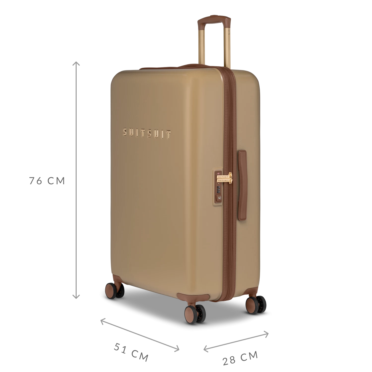 Fab Seventies - Cuban Sand - Reiskoffer (76 Cm) 5 Fab Seventies - Cuban Sand - Reiskoffer (76 Cm) - Afbeelding 3